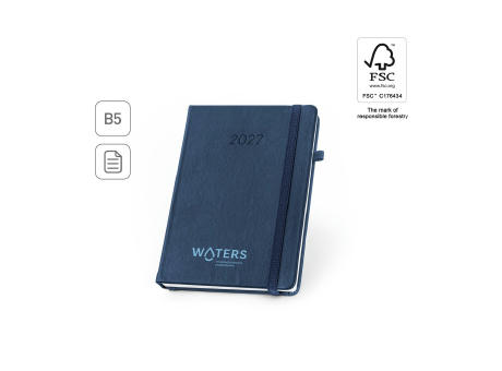 WATERS B5. Agenda B5 en PU al agua