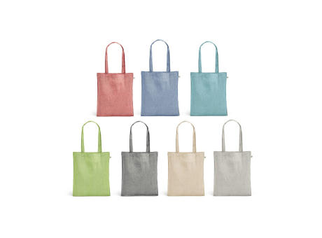 RYNEK. Bolsa con algodón reciclado (70%), poliéster (30% rPET) (140 g/m²)