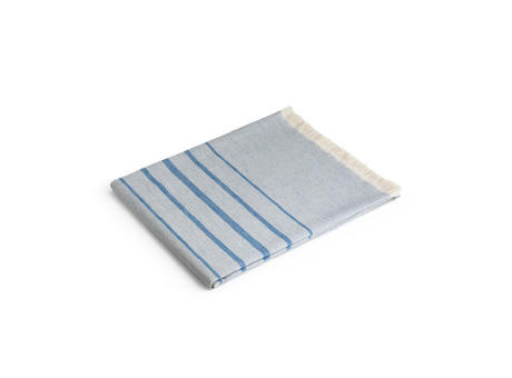 CAPLAN. Toalla multifuncional (260 g/m²) fabricada en algodón ligero y resistente (90%) y algodón reciclado (10%)
