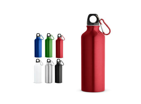 RE-LANDSCAPE M. Botella de aluminio reciclado (100% rAL) con mosquetón 530 mL