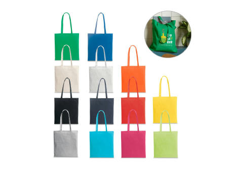 CAIRO. Bolsa en algodón reciclado (70%) y poliéster (30% rPET) (180 g/m²)