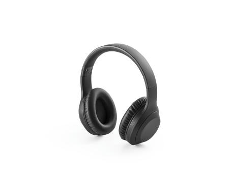 BETTENCOURT. Auriculares inalámbricos plegables con ANC y 15h de autonomía, fabricados en ABS reciclado (100% rABS)