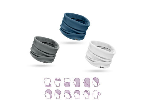 KOLKATA. Bandana multifunción hecha en poliéster reciclado (100% rPET) (120g/m²)