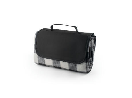RILEY II. Manta de picnic con forro de EPE (180 g/m²) con estampado