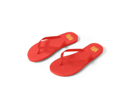 MAUPITI L / XL. Zapatillas cómodas con suela de PE y tira de PVC