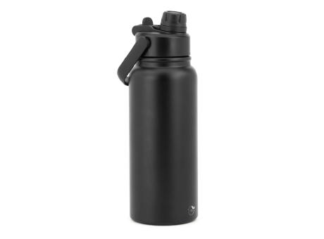 ALCARAZ. Botella de acero inoxidable (90% reciclado), doble pared aislada al vacío