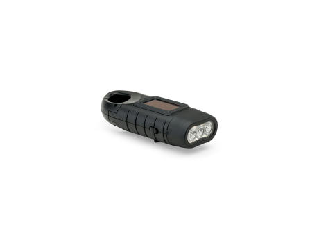 SOLARKY. Linterna compacta de ABS 0'5 W con 3 LED blancos y 90 lúmenes