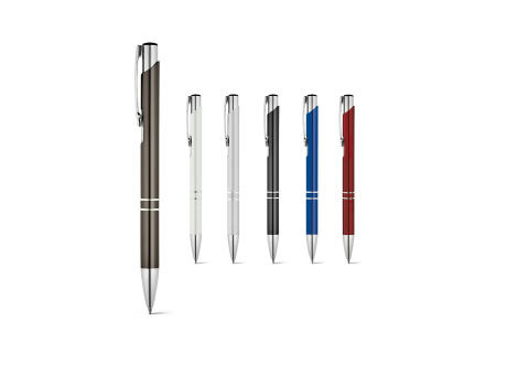 BETA BK. Bolígrafo de aluminio con clip