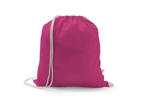ISTANBUL. Mochila confeccionada en algodón reciclado (70%) y poliéster (30% rPET) (150 g/m²)