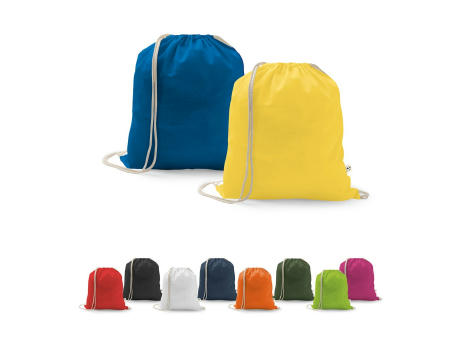 ISTANBUL. Mochila confeccionada en algodón reciclado (70%) y poliéster (30% rPET) (150 g/m²)