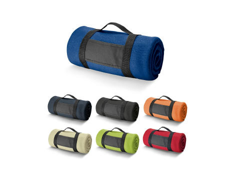 THORPE. Manta polar con asa desmontable (180 g/m²)