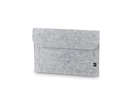 FELPY SLEEVE. Bolsa de fieltro reciclado (100% rPET) para portátil