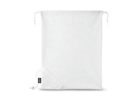 BOLZANO. Bolsa plegable fabricada en malla y poliéster reciclado 190T (100% rPET)