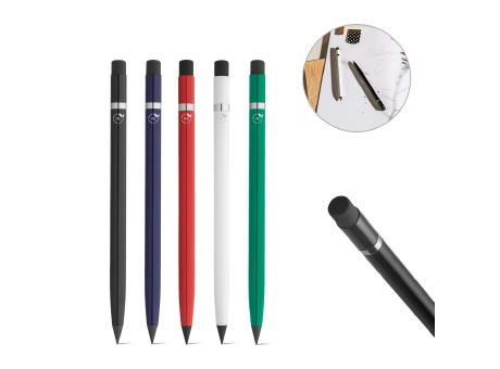 LIMITLESS. Bolígrafo sin tinta con cuerpo de aluminio reciclado (100% rAL)