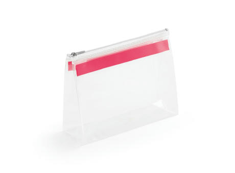 CHASTAIN. Neceser transparente en EVA con cremallera