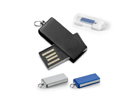 SIMON 8GB. Pen Drive, UDP mini de 8 GB de aluminio