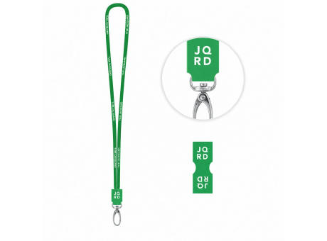 Muestra impresa de Lanyard TUBE JACQUARD Long (Ø 7 mm)