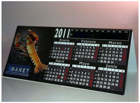 calendario termómetro sobremesa en pvc (h)