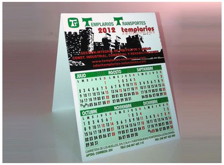 calendario termómetro sobremesa en pvc (v)