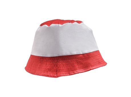 PACK SOMBRERO DE PLAYA CON BANDA ROJA