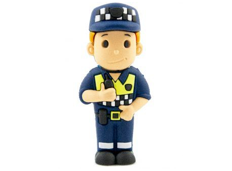 Usb Personajes Cuerpos Seguridad Promociones