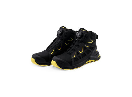9517 ORYX MID CUT S3S NEGRO/AMARILLO 35