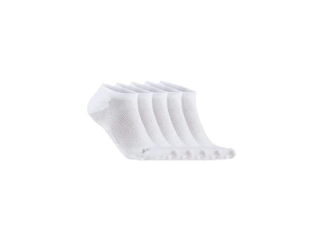 ACTIVE FOOTIES 5-PACK WHITE 34/36