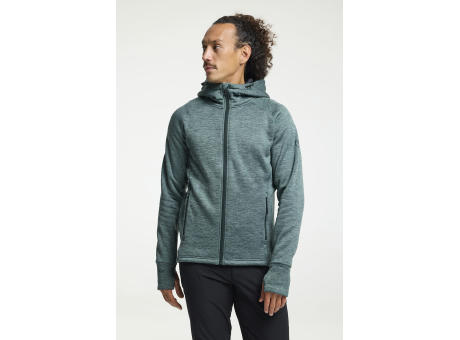 TXLITE HOODIE ZIP M DARK GREEN S