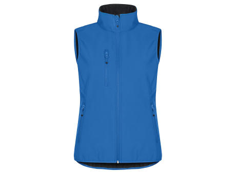 CLASSIC SOFTSHELL VEST LADIES AZUL REAL XXL