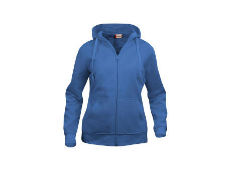 BASIC HOODY FULL ZIP LADIES AZUL REAL M