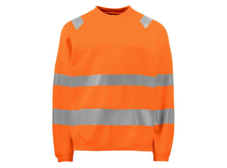 6106 SWEATSHIRT ISO 20471 CLASS 3 NARANJA M