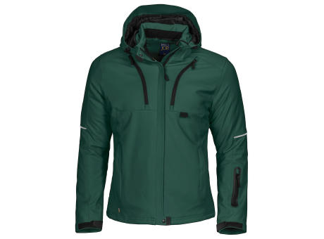 3413 3 LAYER PADDED JACKET LADIES FOREST GREEN M