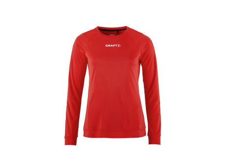 RUSH 2.0 LS TEE W BRIGHT RED M