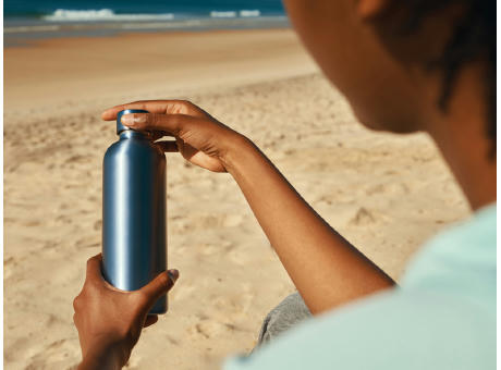 Botella al vacío Impact de acero inoxidable reciclado RCS