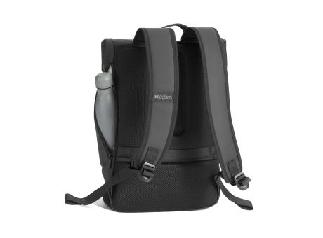 Mochila urbana resistente al agua con solapa
