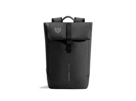 Mochila urbana resistente al agua con solapa