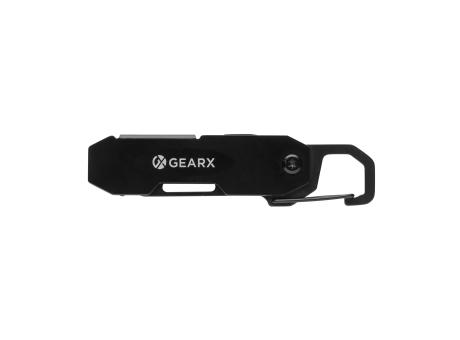 Herramienta EDC plegable Gear X mosquetón y cutter