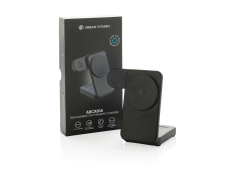 Cargador magnético 3 en 1 RCS Urban Vitamin Arcadia 15W