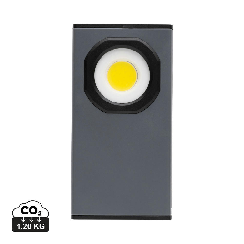 Luz de trabajo de bolsillo USB de plástico reciclado Gear X