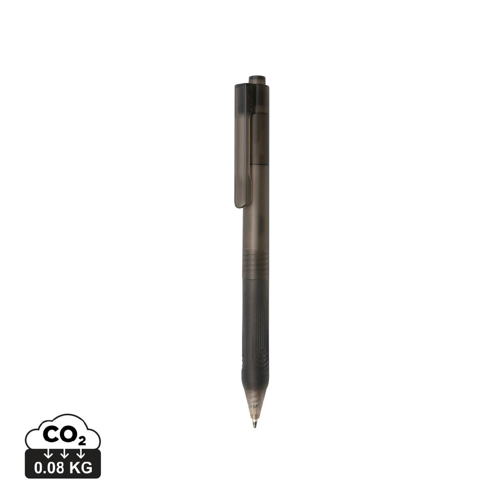 Bolígrafo mate X9 con empuñadura de silicona