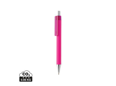 Bolígrafo X8 táctil suave R-ABS con certificación RCS
