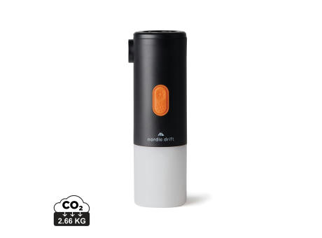 Bomba de aire camping y luz portátil Nordic Drift Titan