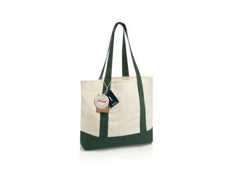 Bolsa tela de algodón reciclado 350 g/m² SHOP LOCAL AWARE™