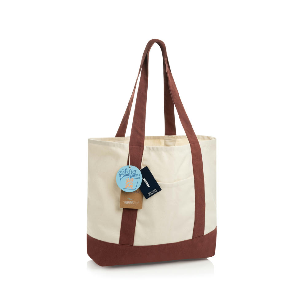 Bolsa tela de algodón reciclado 350 g/m² SHOP LOCAL AWARE™
