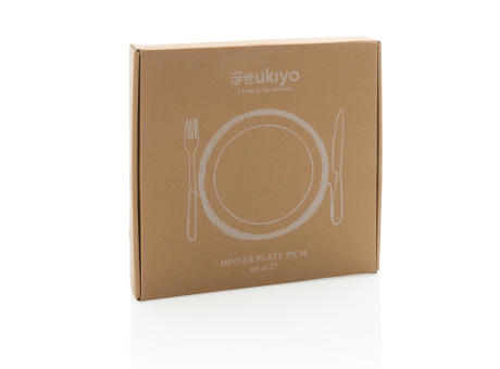 Set platos Ukiyo para 2