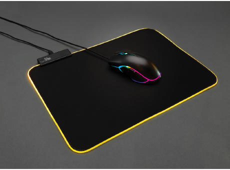 Alfombrilla para ratón gaming RGB