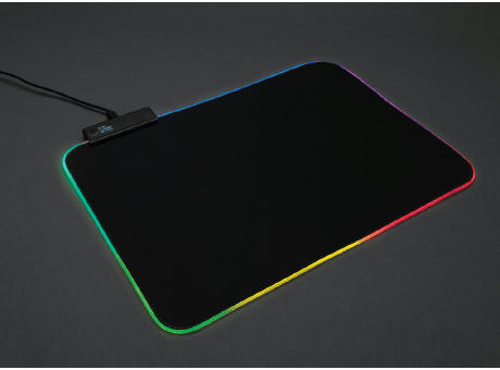 Alfombrilla para ratón gaming RGB