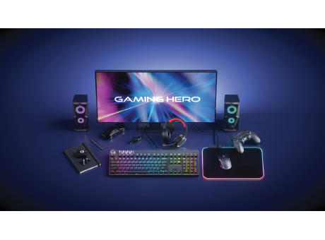Alfombrilla para ratón gaming RGB