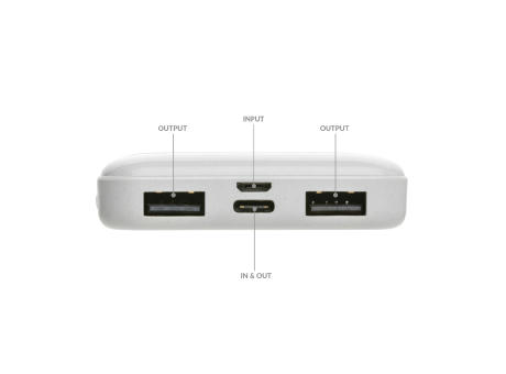Powerbank RCS 5.000 mAh de plástico reciclado