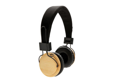 Auriculares inalámbricos bambú